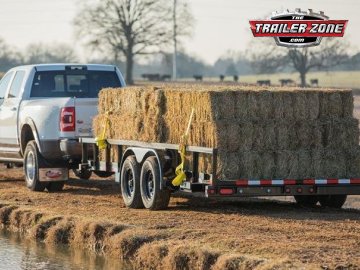 **USED** 2023 BIG TEX 10PI-16' EQUIPMENT UTILITY TRAILER