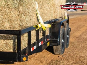 **USED** 2023 BIG TEX 10PI-16' EQUIPMENT UTILITY TRAILER