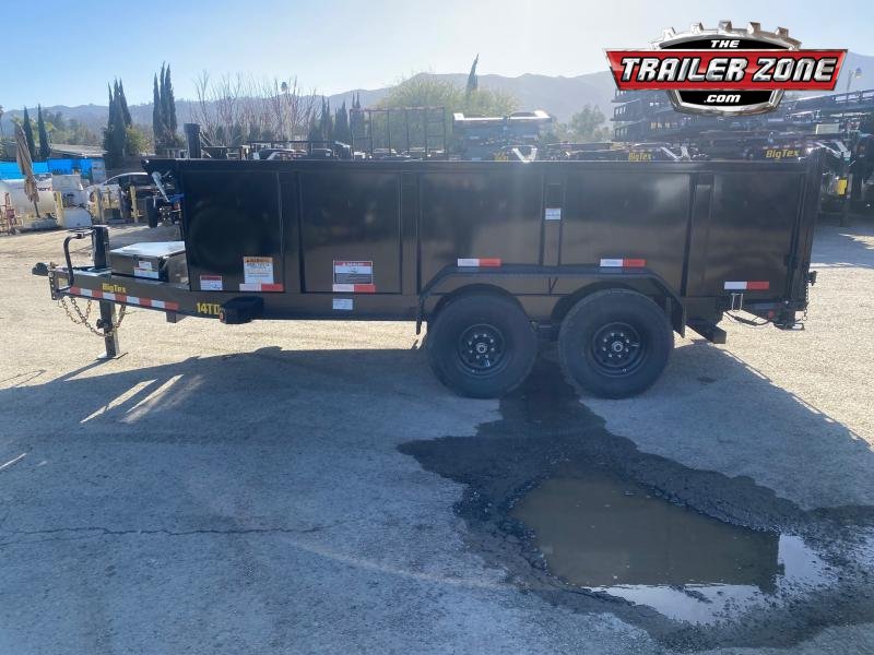 USED 2023 BIG TEX 14TD-14' P4 DUMP TRAILER
