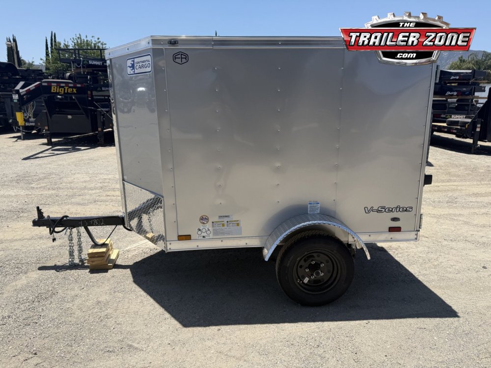 2027 CONTINENTAL CARGO VHW 4' x 6' ENCLOSED TRAILER