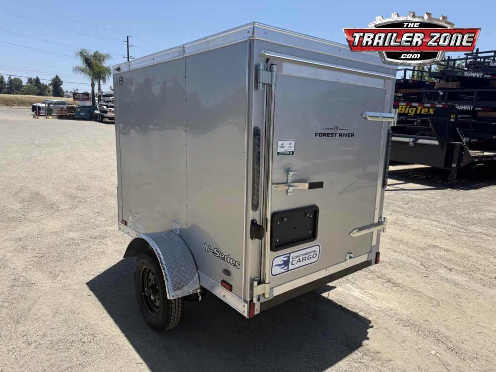 2027 CONTINENTAL CARGO VHW 4' x 6' ENCLOSED TRAILER