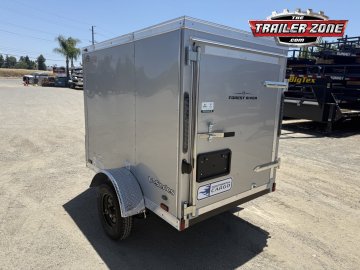 2027 CONTINENTAL CARGO VHW 4' x 6' ENCLOSED TRAILER