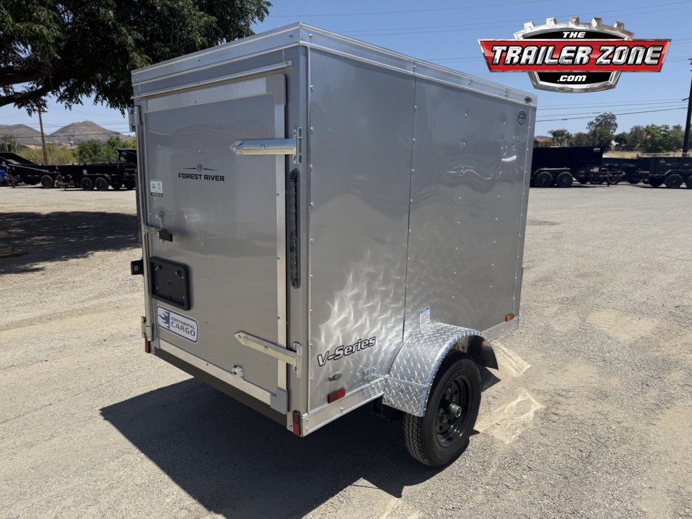 2027 CONTINENTAL CARGO VHW 4' x 6' ENCLOSED TRAILER
