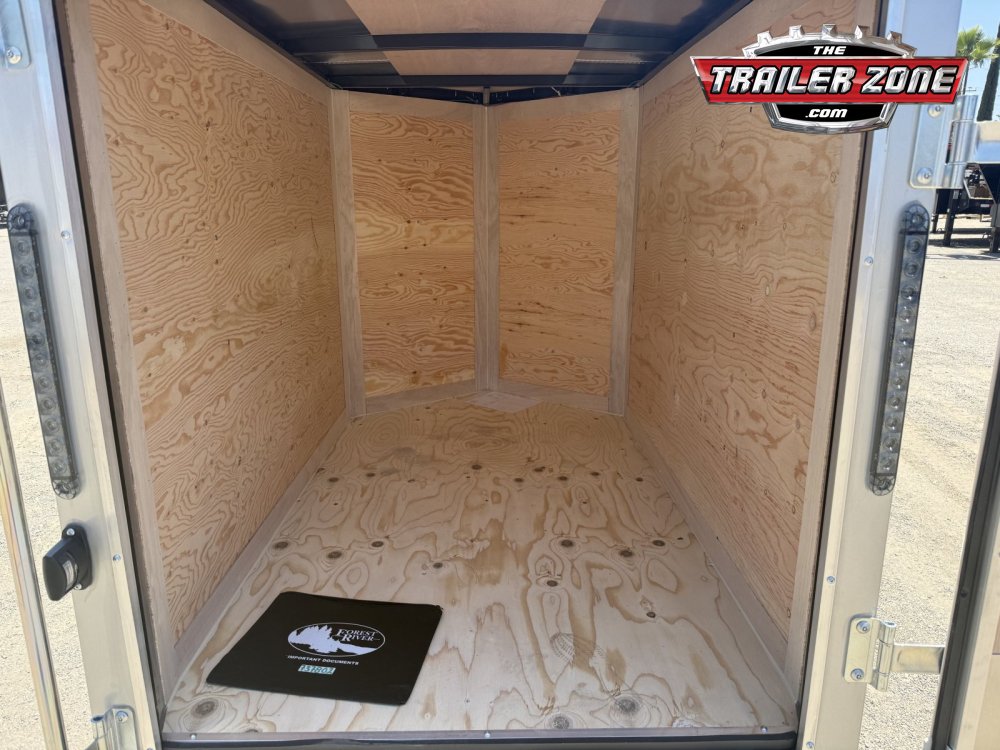 2027 CONTINENTAL CARGO VHW 4' x 6' ENCLOSED TRAILER