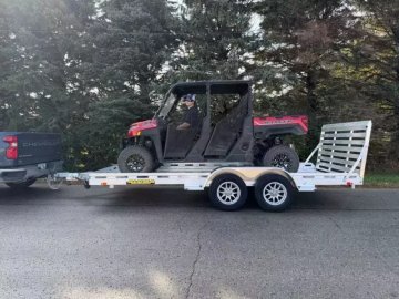 2026 Aluma 8016TA-R Utility Trailer