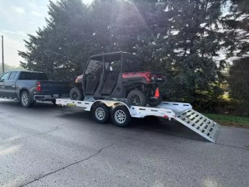 2026 Aluma 8016TA-R Utility Trailer