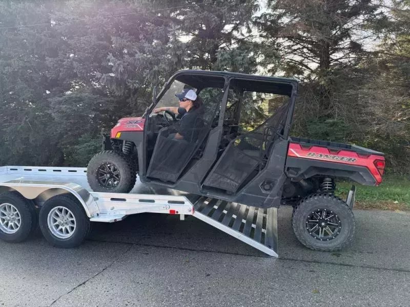 2026 Aluma 8016TA-R Utility Trailer