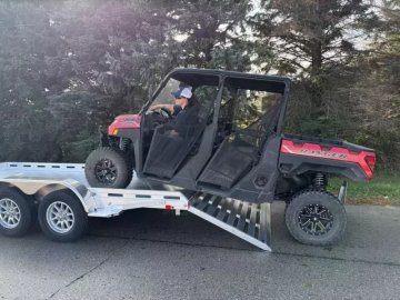 2026 Aluma 8016TA-R Utility Trailer