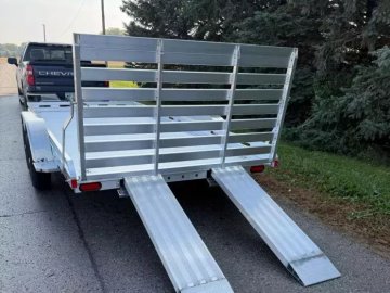 2026 Aluma 8016TA-R Utility Trailer