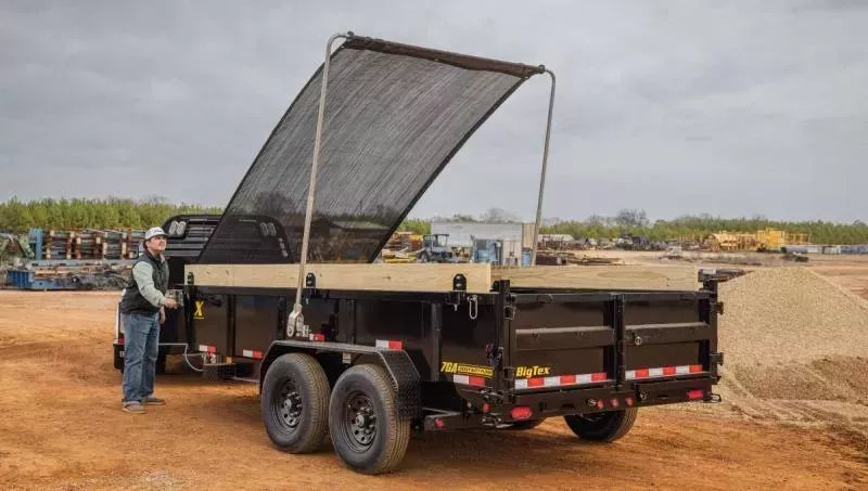 6.92'x14' Big Tex Trailers Dump