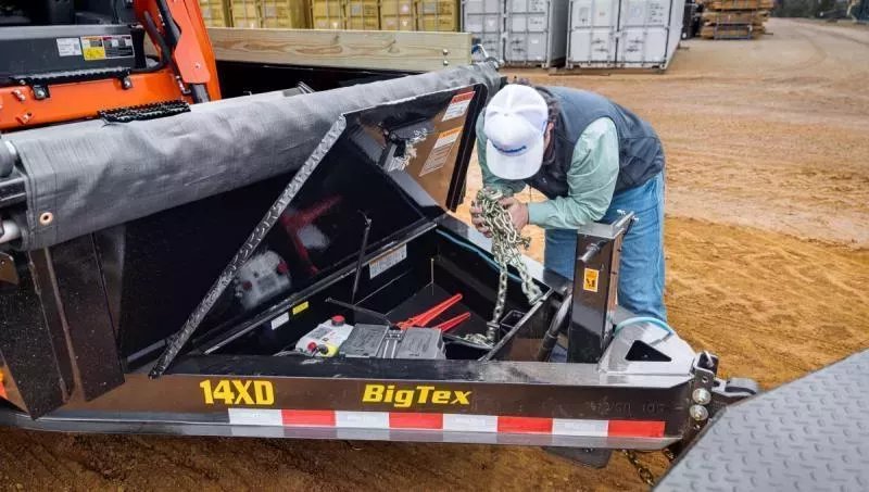 6.92'x14' Big Tex Trailers Dump