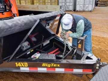 6.92'x14' Big Tex Trailers Dump