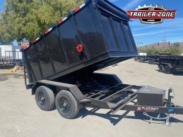 2025 Playcraft 6' x 10' Dump Trailer 4ft Sides