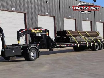 2027 BIG TEX 25GN-40D5A (35'+5') MR FLATBED GOOSENECK TRAILER