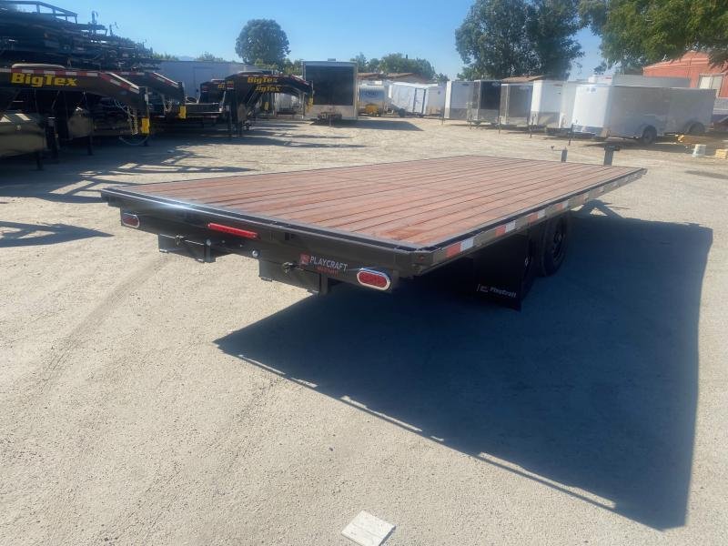 2025 Playcraft 102 X 16 FLATBED TRAILER Deckover Trailer