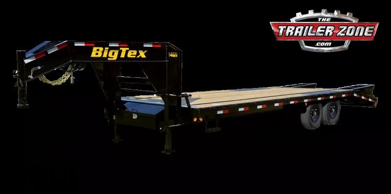 2027 BIG TEX 14GN-40D5A (35'+5') FLATBED GOOSENECK TRAILER