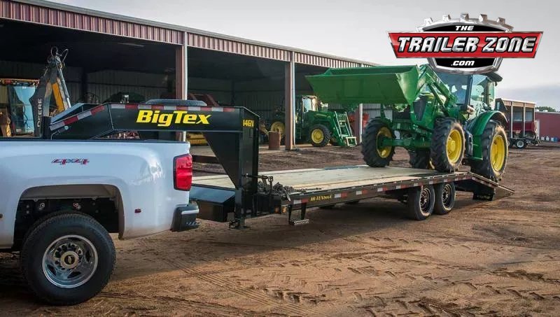 2027 BIG TEX 14GN-40D5A (35'+5') FLATBED GOOSENECK TRAILER