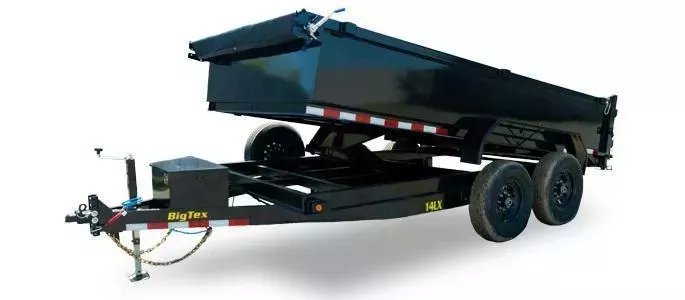 6.92'x14' Big Tex Trailers Dump