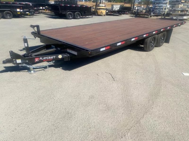2025 Playcraft 102 X 20 FLATBED TRAILER Deckover Trailer