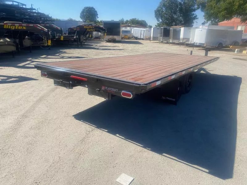 2025 Playcraft 102 X 20 FLATBED TRAILER Deckover Trailer