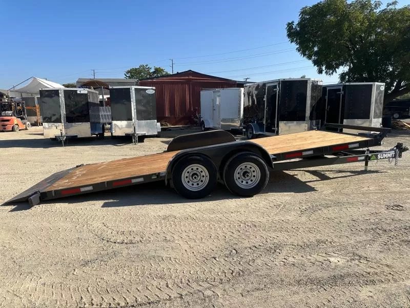 2026 Summit 7' x 18' Tilt Car Hauler Trailer