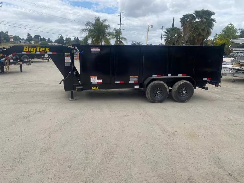 6' 11"x16' Big Tex Trailers Dump