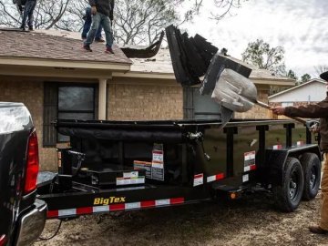 83"x12' Big Tex Trailers Dump
