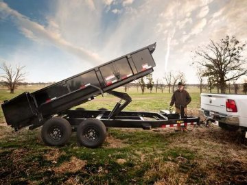 83"x12' Big Tex Trailers Dump