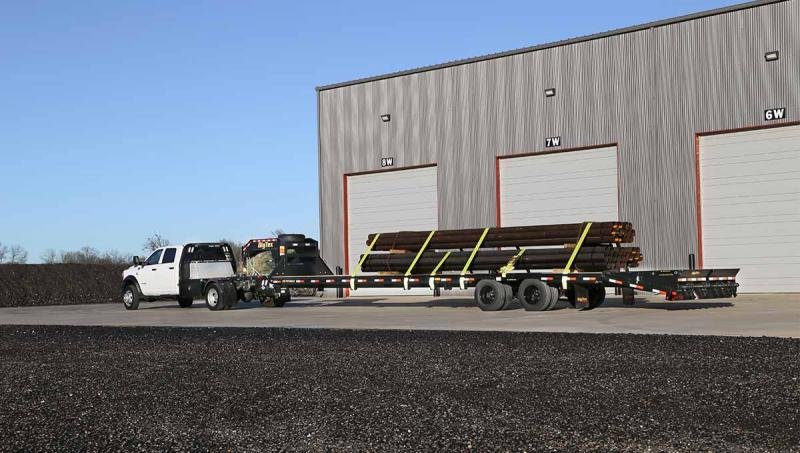 2024 BIG TEX 25GN-30D5A (25'+5') FLATBED GOSENECK TRAILER