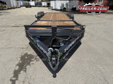 2026 SUMMIT DENALI PRO SPLIT BED 7' x 22' (16'+6') TILT EQUIPMENT TRAILER