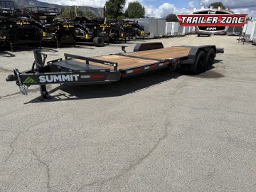 2026 SUMMIT DENALI PRO SPLIT BED 7' x 22' (16'+6') TILT EQUIPMENT TRAILER
