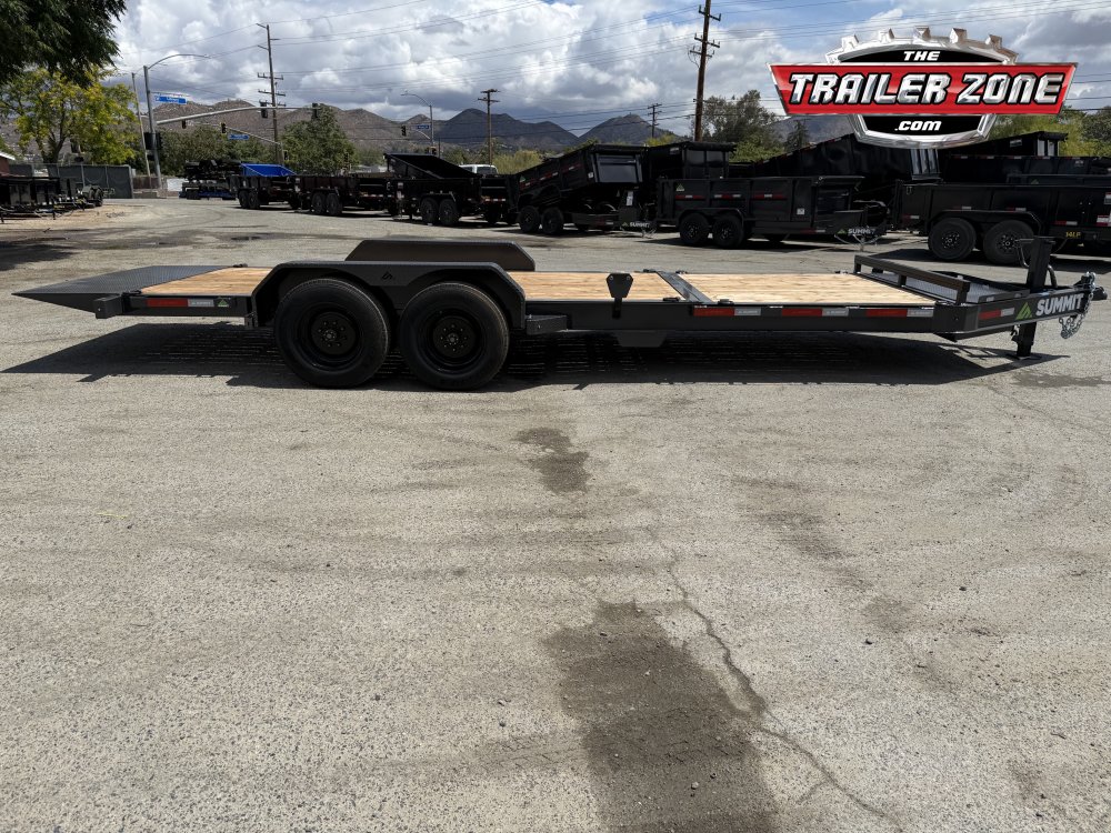 2026 SUMMIT DENALI PRO SPLIT BED 7' x 22' (16'+6') TILT EQUIPMENT TRAILER