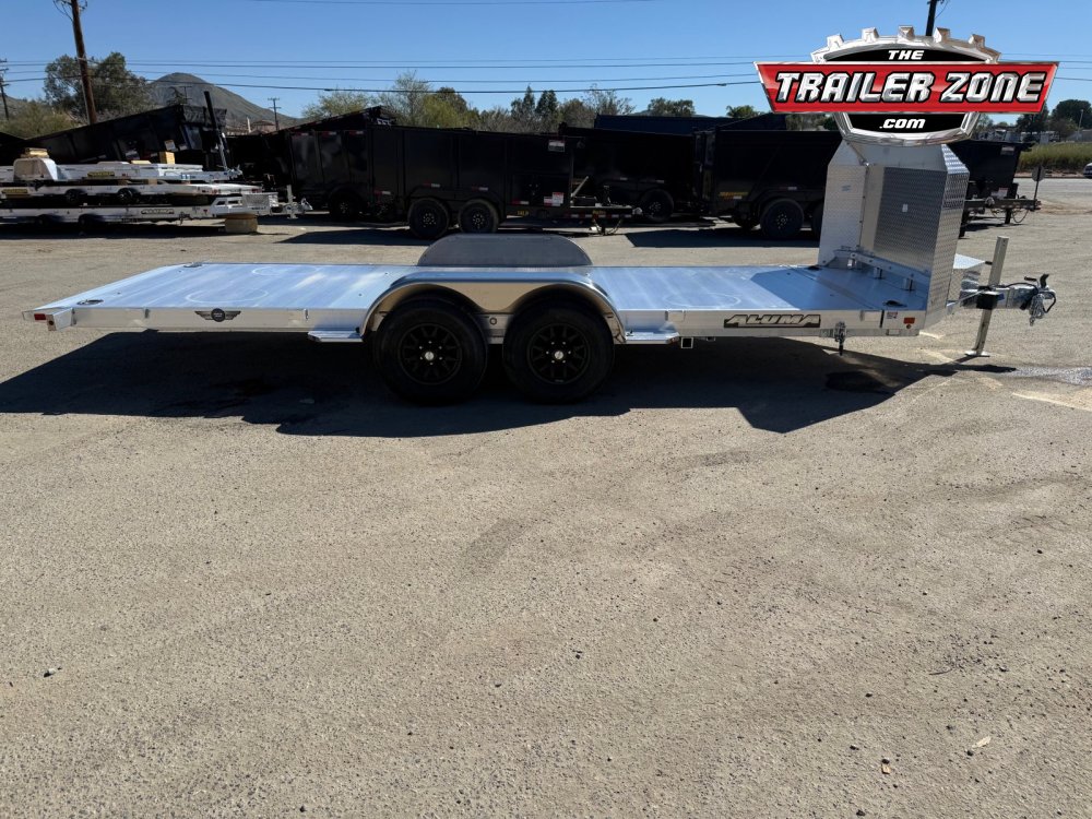 2027 Aluma 8218 TILT ANV Car Trailer