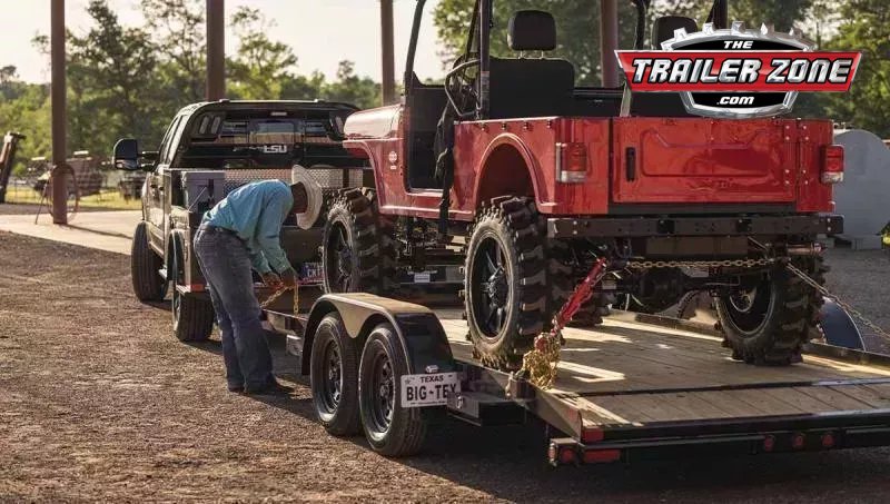 2026 BIG TEX 70CH-16' DT CAR HAULER TRAILER