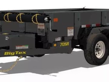 60"x120" Big Tex Trailers Dump