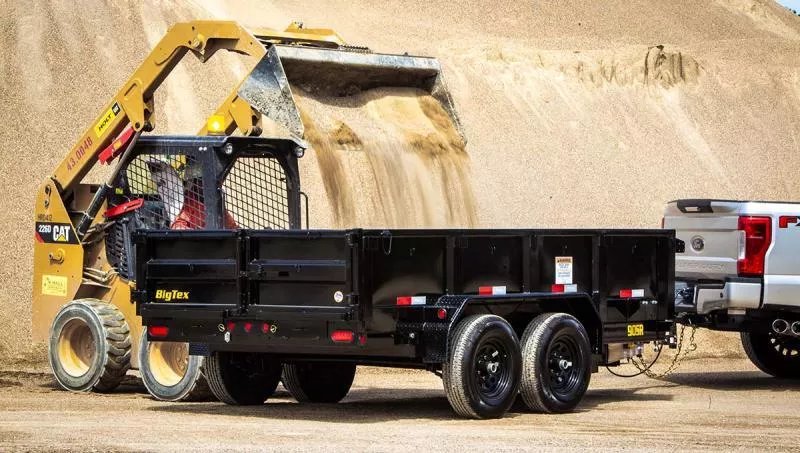 72'x12' Big Tex Trailers Dump