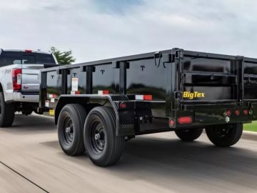 72'x12' Big Tex Trailers Dump