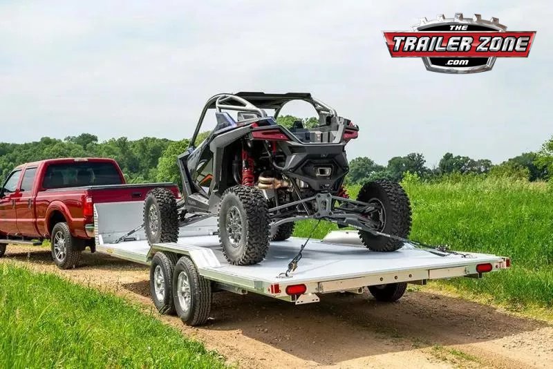 2027 Aluma WB16-TA-DOF-EL-R-RTD DRIVE OVER CAR HAULER