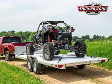 2027 Aluma WB16-TA-DOF-EL-R-RTD DRIVE OVER CAR HAULER