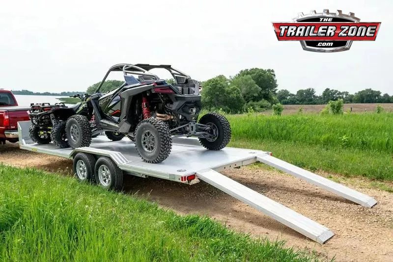 2027 Aluma WB16-TA-DOF-EL-R-RTD DRIVE OVER CAR HAULER