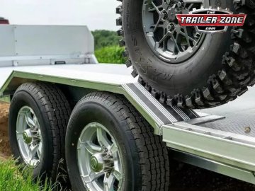 2027 Aluma WB16-TA-DOF-EL-R-RTD DRIVE OVER CAR HAULER