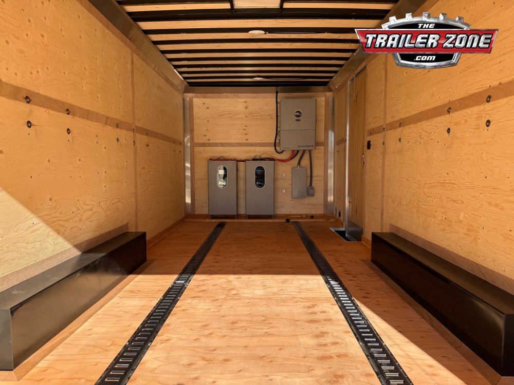 2026 CONTINENTAL CARGO V-SERIES 8.5' x 20' SOLAR ENCLOSED TRAILER