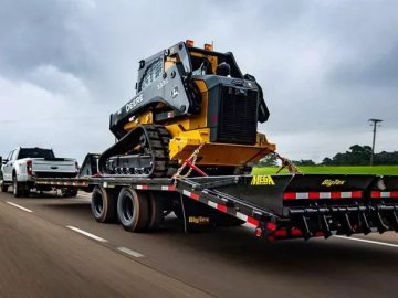 8.5'x25' Big Tex Trailers Flatbed