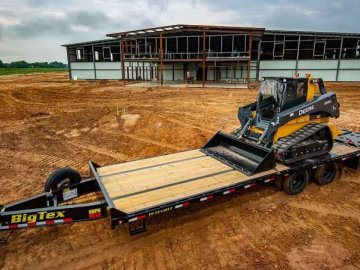 8.5'x25' Big Tex Trailers Flatbed