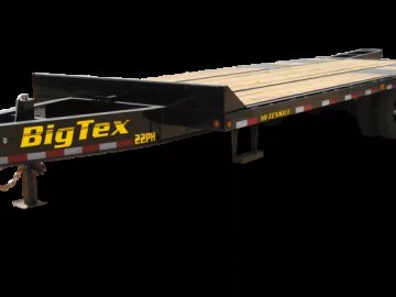 8.5'x25' Big Tex Trailers Flatbed