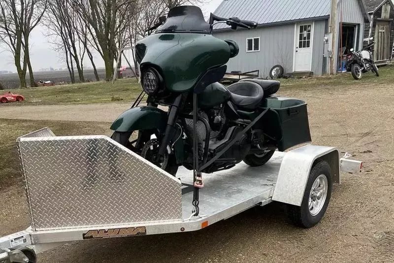 2026 Aluma MC10 Motorcycle Trailer