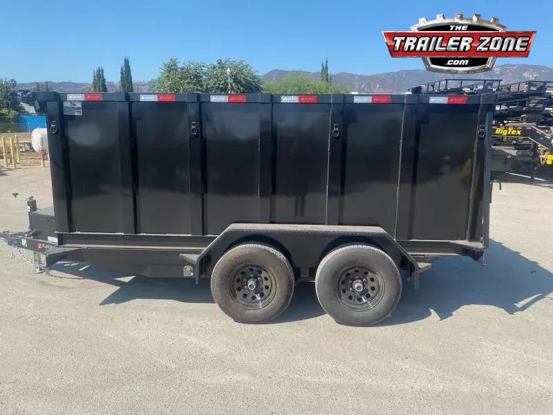 2026 PLAYCRAFT 6' x 12' Dump Trailer 4ft Sides