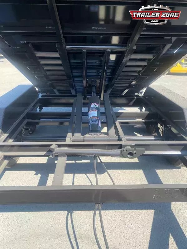 2026 PLAYCRAFT 6' x 12' Dump Trailer 4ft Sides