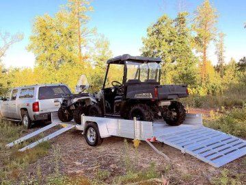 2025 Aluma 8112-BT-SR Utility Trailer