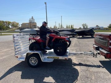 2026 Aluma 638S-TG (Standard Tailgate) Utility Trailer